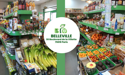 Bio Belleville Paris 75019