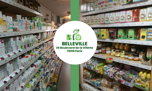 Bio Belleville Paris 75019